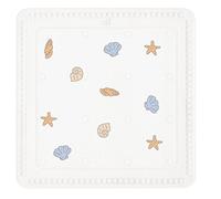 Kleine Wolke Beach 4300148002 Shower Inlay 55 x 55 cm Multi-Coloured with Beach Motif