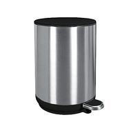 Kleine Wolke Caletto Cosmetic Bin 5 Litres Stainless Steel/ABS Black
