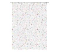 Kleine Wolke Confetti Shower Curtain PEVA Clear 180 x 200 cm