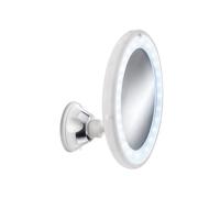 Kleine Wolke Cosmetic Mirror, Plastic/Glass, White, 17.5 cm