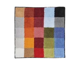 Kleine Wolke "Cubetto Bath Mat, Multi-Colour, 60 x 60 cm