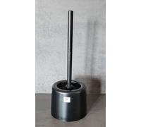 Kleine Wolke Element WC Brush Set Freestanding Anthracite Matt Half-Transparent