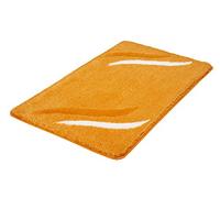 Kleine Wolke Florenz Bath Rug, Acrylic, Yellow, 80 x 140 x 2 cm