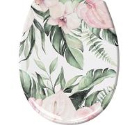 Kleine Wolke 1859148075 Toilet seat, Multi-Coloured, Länge 37 cm, Breite 45 cm, Höhe 5 cm