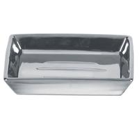 Kleine Wolke Glamour Soap Dish, Silver Porcelain