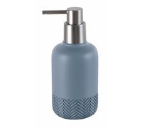 Kleine Wolke Herringbone soap dispenser, accessories, colour: Mare, material: polyresin