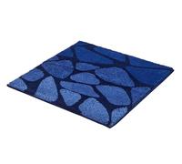 Kleine Wolke "Inspire Bath Rug, Polyacrylics, Dark Blue, 60 x 60 x 1.5 cm