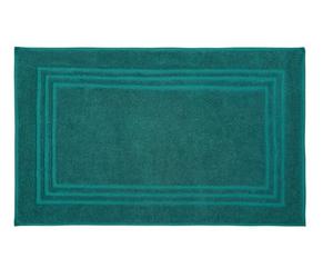 Kleine Wolke Lodge Terry Towel Mat Cotton Emerald 50 x 80 cm