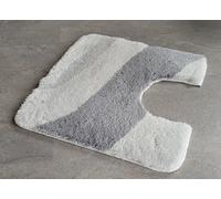Kleine Wolke London Platinum Grey WC Cutout Mat 55x55 cm