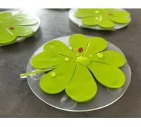 Kleine Wolke Lucky Leaf Non-Slip Stickers 4-Pack Maize Green