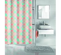 Kleine Wolke Mathilda Shower Curtain, Polyester, Multi-Colour, 200 x 180 x 0.02 cm