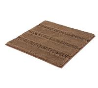 Kleine Wolke "Monrovia Bath Rug, Polyester, Dark Beige, 60 x 60 x 2.5 cm