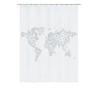 Kleine Wolke Peva Travel Pleasure Shower Curtain 180 x 200 cm Black