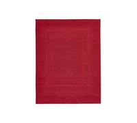 Kleine Wolke Plaza Bath Mat, Cotton, Red, 60 x 80 x 1 cm