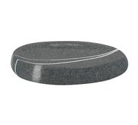 Kleine Wolke Stones Soap Dish, Dark Grey