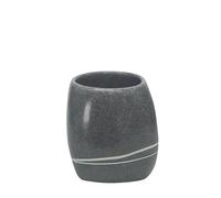 Kleine Wolke Toothbrush Beaker Accessories, Dark Grey