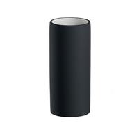 Kleine Wolke Pur Matt Black Ceramic Tumbler & Toothbrush Holder