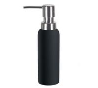Kleine Wolke Pur Matt Black Porcelain Freestanding Soap Dispenser