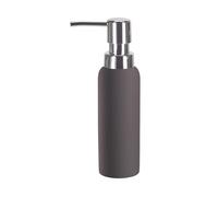 Kleine Wolke Rubberised Pur Porcelain Soap Dispenser, Anthracite