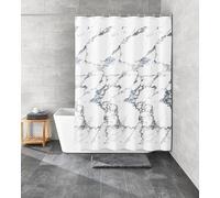 Kleine Wolke Shower Curtain, Polyester, Grey, 180 x 180 cm