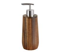 Kleine Wolke Soap Dispenser, Acacia, Brown, Länge 7,2 x Breite 7,2 x Höhe 19,3 cm
