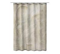 Kleine Wolke Textile Shower Curtain Art in Natural 180 x 200 cm