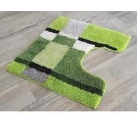 Kleine Wolke Venice May Green Contour Bath Rug Bath Mat 22x22in. (55x55cm.)