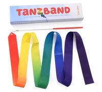 Kleintober Enchanting Dance Ribbons for Children I 2 m Rainbow Dance Ribbon