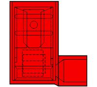 Klemko IS Core Connector round/flat - 101275 [100 Pieces]