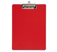 Klemmbrett MAULflexx, Durable A4 Writing Tablet, Retractable Hanging Loop. Clipboard 4 Schreibplatte red
