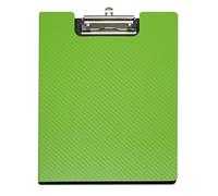 Klemmbrett MAULflexx, Durable A4 Writing Tablet, Retractable Hanging Loop. Clipboard Folder 4 Schreibmappe Light Green