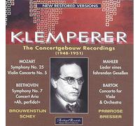Klemperer - KLEMPERER CONCERTGEBOUW RECS