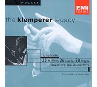 Klemperer - Mozart: Symphonien 35 Haffner, 36 Linzer, 38 Prager- Ouvertüre: Die Zauberflöte