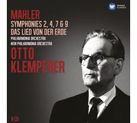 KLEMPERER/WUNDERLICH/SCHWARZKOPF-SINFONIEN 2,4,7,9,LIED 6 CD NEW MAHLER,GUSTAV