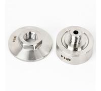 klenbo X Lock Adapter to M14 Thread with M14 Flange Lock Nut | For Diamond Core Drill Bit Saw Blade Polishing Pads Xlock Angle Grinder X-Lock Adapter (1 Set)