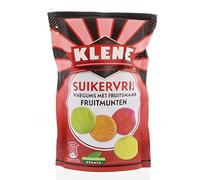 Klene Fruitmunten Coins Sugarfree Original Dutch Licorice / Liquorice Candy 105G