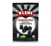 Klene Licorice | Double Salted Dice Bag | Pack of 12 | Dutch Licorice | Sugarfree Licorice | 46 Oz | 1320 Gr