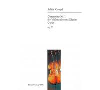 Klengel: Concertino No. 1 in C Major, Op.7 for Cello & Piano (Breitkopf Edition) EB2938