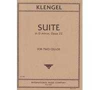 Klengel, Julius - Suite in d minor, Op. 22 - Two Cellos - International Music Co.