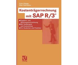Klenger - Kostentrgerrechnung mit SAP R/3 Ergebnis- und Marktsegme - X555z