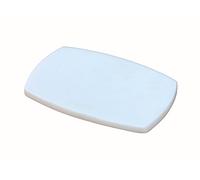 KLEO Natural White Stone Soap Dish - Bath Accessory for Bathroom, Kitchen or Living room Wash Basin