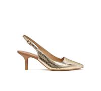 Kleopy Leather Slingback Heels platinum