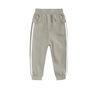 Kleoque Kids Sweatpants Joggers Trousers Side Striped Baggy Sweat Pants with Pockets Girls Boys Athletic Joggers for Teen Fashion Cute Tween Clothes #01Gray 10-11 Years