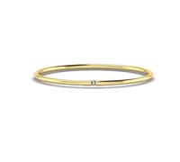 KLEORA AURORA Modern Electrum™ Miracle Plate Diamond Bangle
