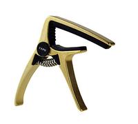 Klerokoh AROMA Metal Capo For Acoustic and Electric Guitars, Ukulele, Banjo and Mandolin, Guitar Capo-4 Colours (Color : Gold)