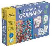 El árbol de la gramática. Gamebox: Gamebox mit 132 Karten, Spielbrett und Anleitung