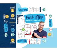 Klett Full Stop.: Sentence Structure. Spiel mit je 100 Spielkarten auf A2/B1 Niveau, 4x 15 Chips und Spielanleitung