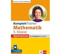 Klett KomplettTrainer Gymnasium Mathematik 5. Klasse: Mit extra Aufg (Paperback)