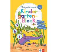 Klett Mein großer bunter Kindergarten-Block: ab 3 Jahre, Erste Zahle (Paperback)