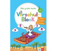 Klett Mein großer bunter Vorschul-Block: ab 5 Jahren, Zahlen, Buchsta (Hardback)